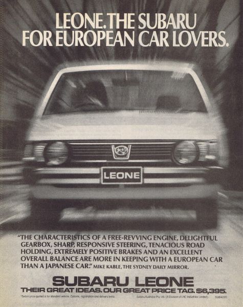 Subaru Leone